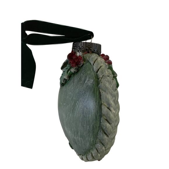 Handmade one of a kind Christmas Ornament Poinsetta - Picture 10 of 10